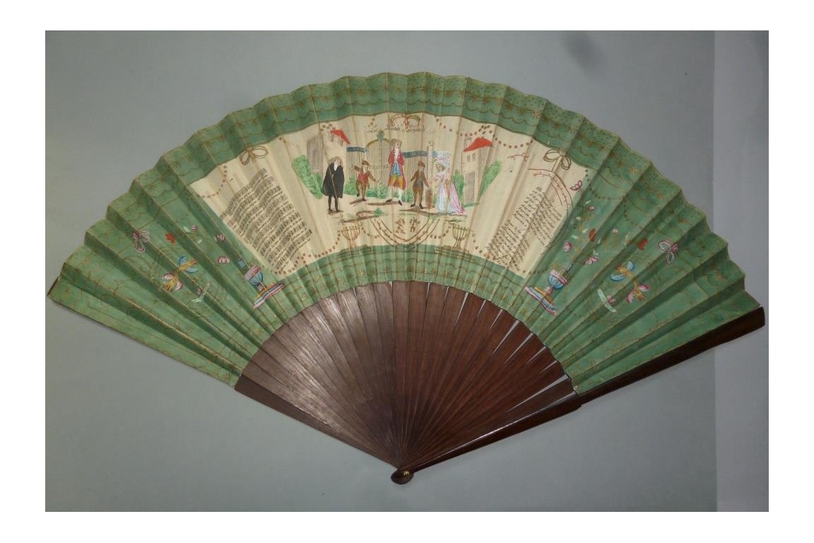 Les Petits Savoyards, giant theater fan, 1789