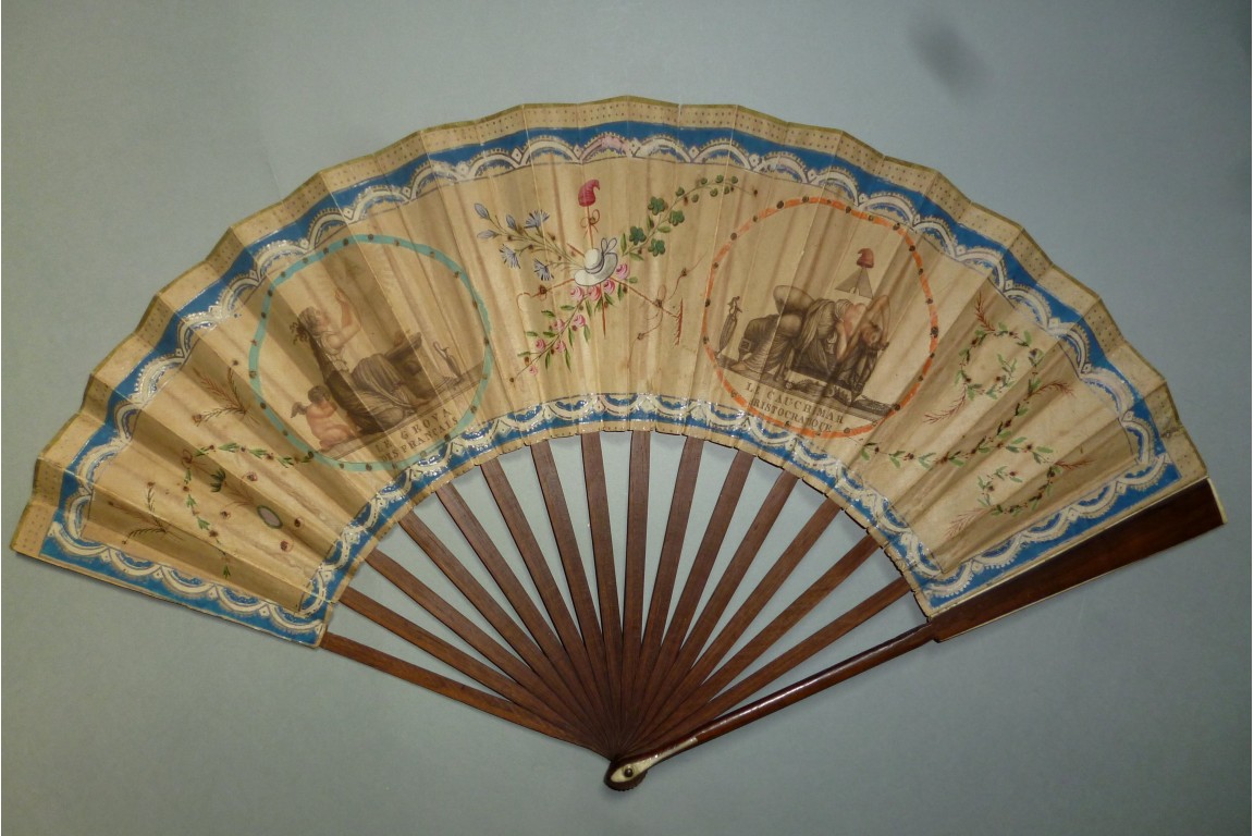 Le Geova des Français, Masonic fan, circa 1793