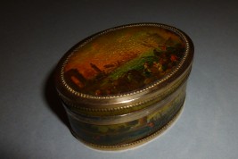 Snuffbox, boats, 1789-92