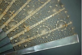 Suns of Tenerife, lace fan Nanduti, late 19th century