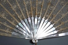 Suns of Tenerife, lace fan Nanduti, late 19th century