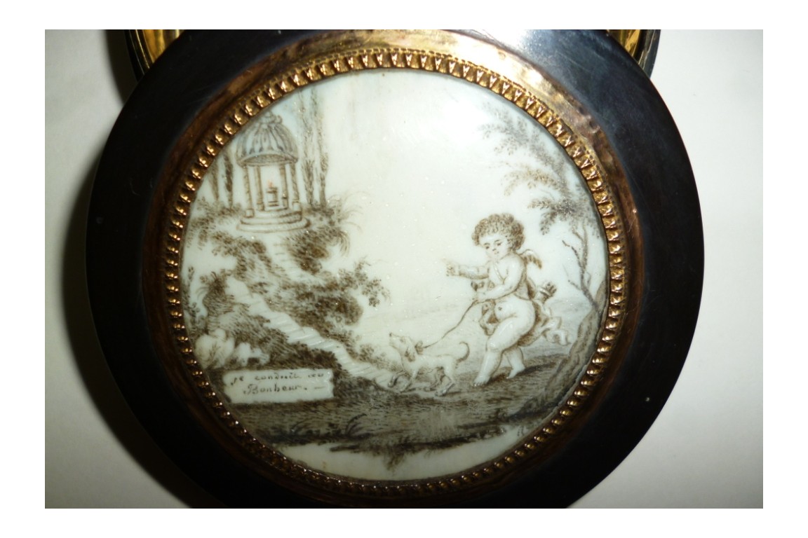 Fidelity and happyness, snuffbox, late 18 or early 19th century