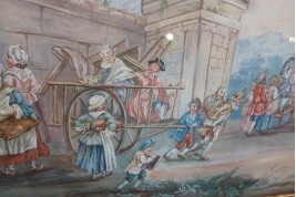 The move, 18th century painting