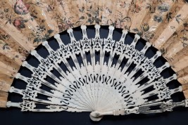 Sweetness of chinese life, fan circa 1840-50