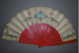 La Pérouse in Port-des-Français, fan circa 1860