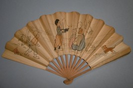 A Gambrinus, advertising fan