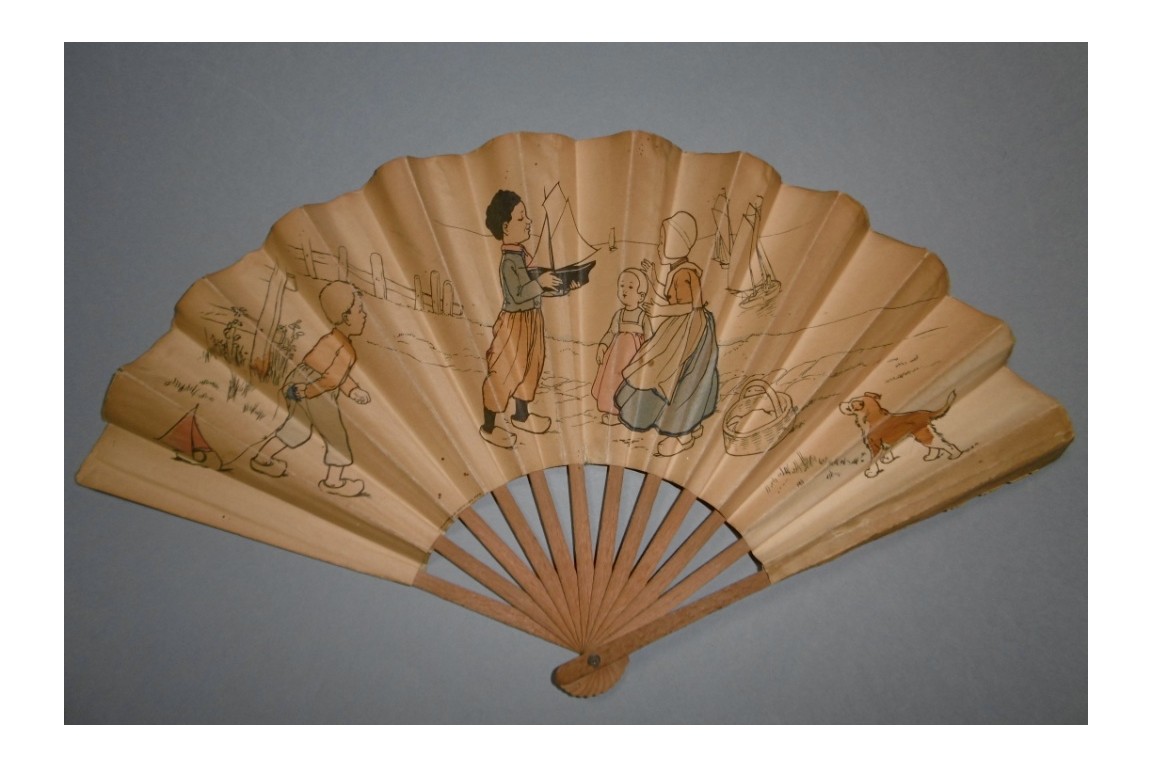 A Gambrinus, advertising fan