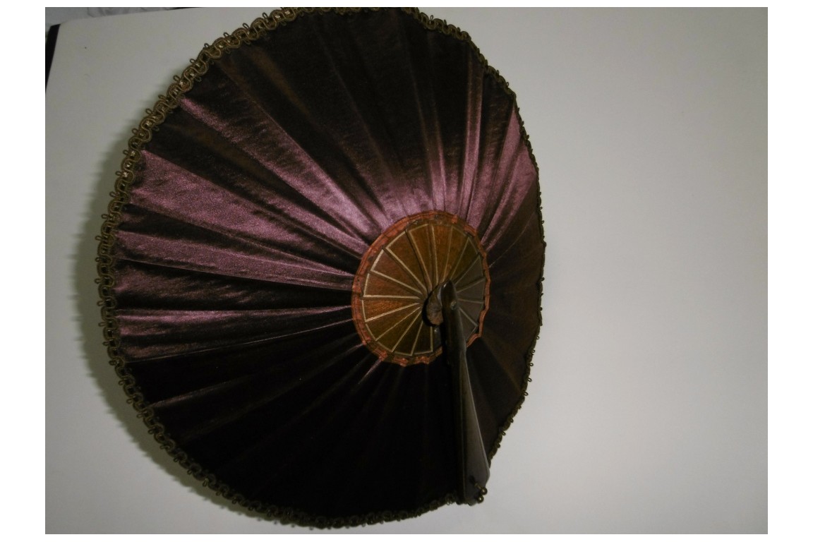 Umbrella fan, circa 1900-1910