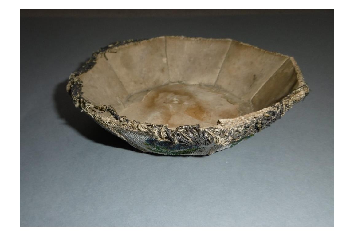 Basket for token in sablé, 18th century