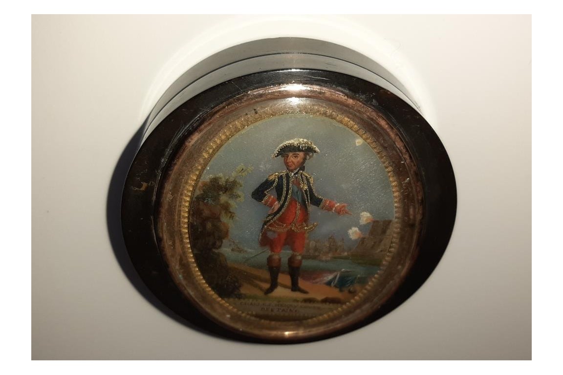 Comte d'Estaing, 18th century snuffbox