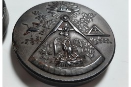 Freemasonry , snuffbox, 19th