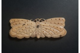 Butterfly, needle case, 19th century