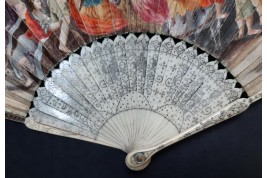 Girandola of the Castel Sant' Angelo, fan circa 1690-1700