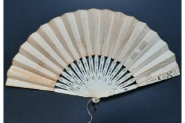 Souvenir of the Exposition Universelle of 1855, fan by Alexandre