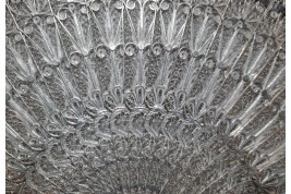 Silver, late 19th century fan