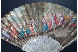 The muses, fan circa 1700-1720