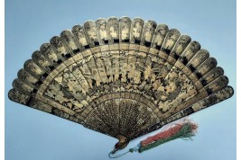 Audiences, Chinese fan circa 1840