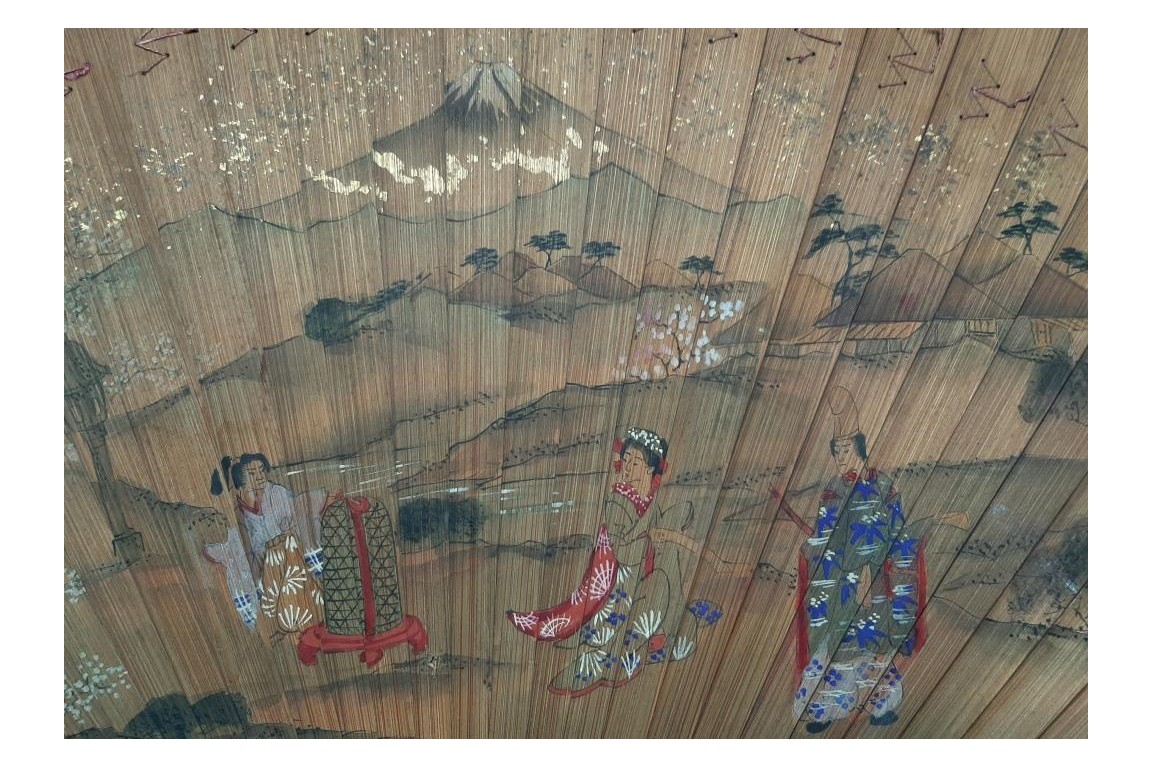 Ita Ogi, éventail vers 1800. Japon, période Edo