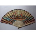 The Chinese harvest, fan circa 1800-1810