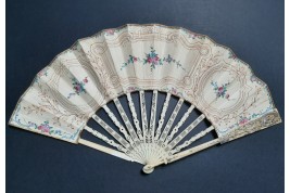 The colors of love in the 18th century, fan around 1775