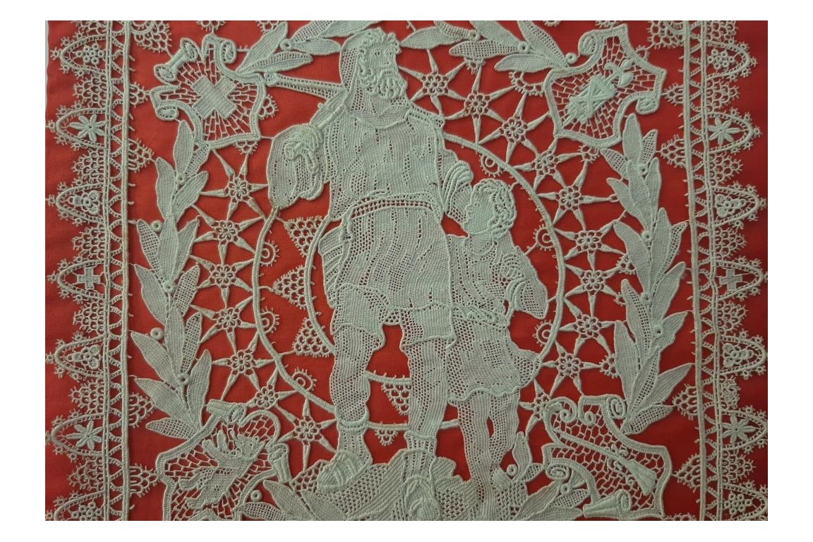 William Tell or the Swiss history, late 19th century lace