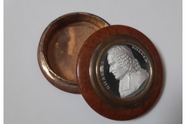 Tribute to historian Charles Rollin, box circa 1820