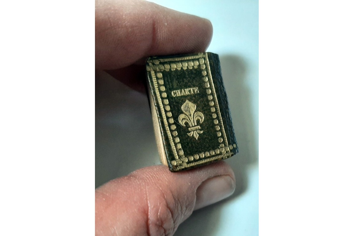 La Charte constitutionnelle, June, 4. 1814. Tiny book