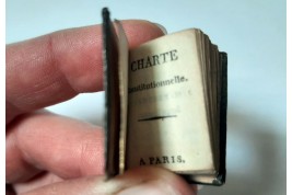 La Charte constitutionnelle, June, 4. 1814. Tiny book