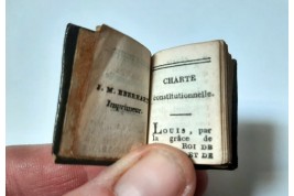 La Charte constitutionnelle, June, 4. 1814. Tiny book