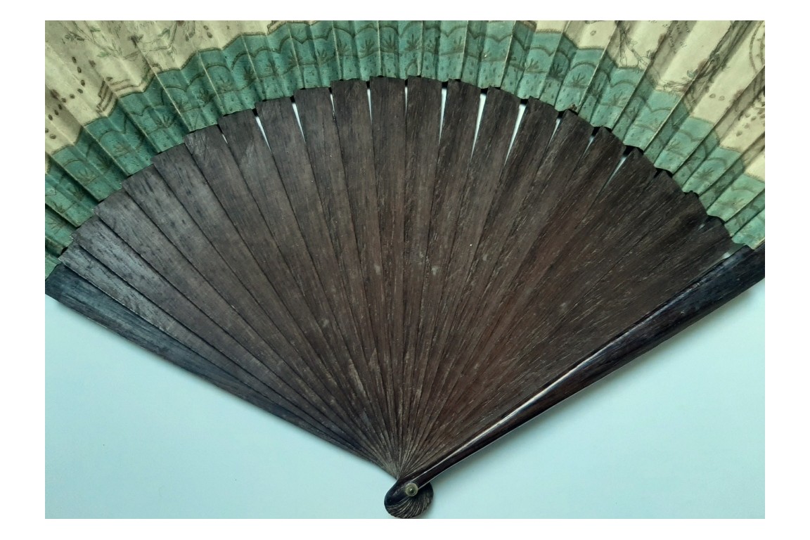 The boarders' despair, revolutionary fan circa 1790