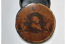 Louis XVIII, King of France and Navarre, snuffbox circa 1820-24