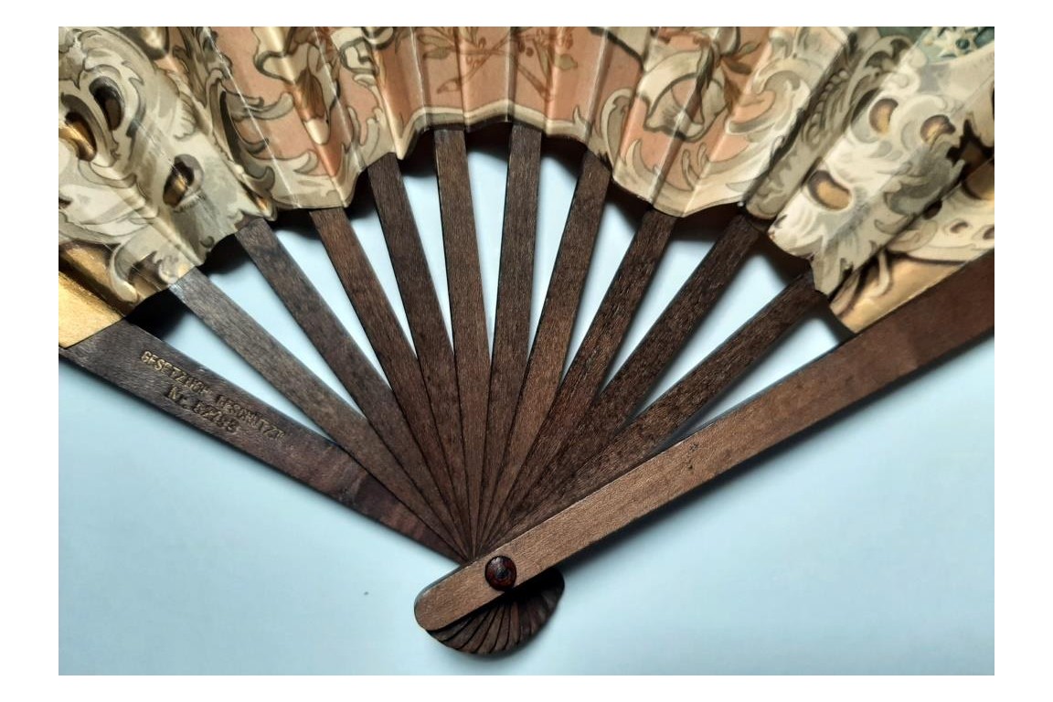 Jubilee of Emperor Franz Joseph I of Austria, ealy 20th century fan