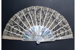 Reeds, 19th century fan