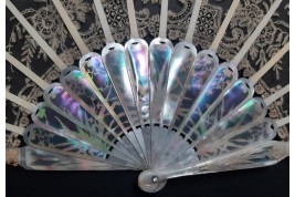 Reeds, 19th century fan