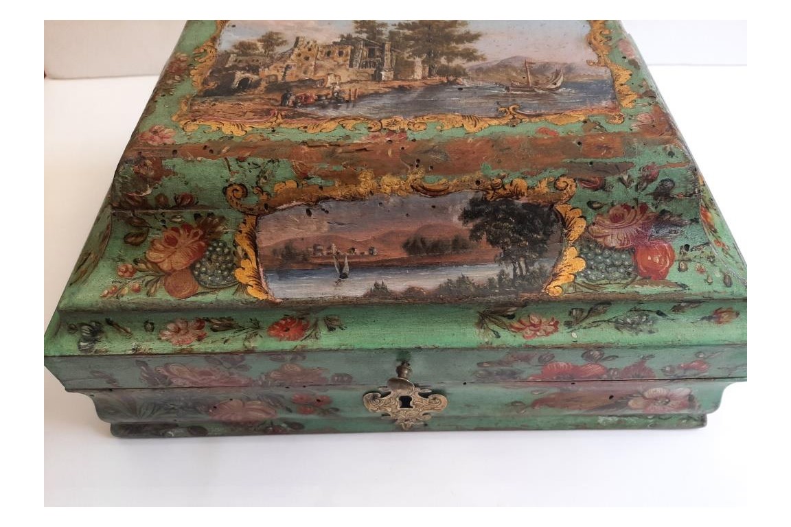 Wig box, 18th century