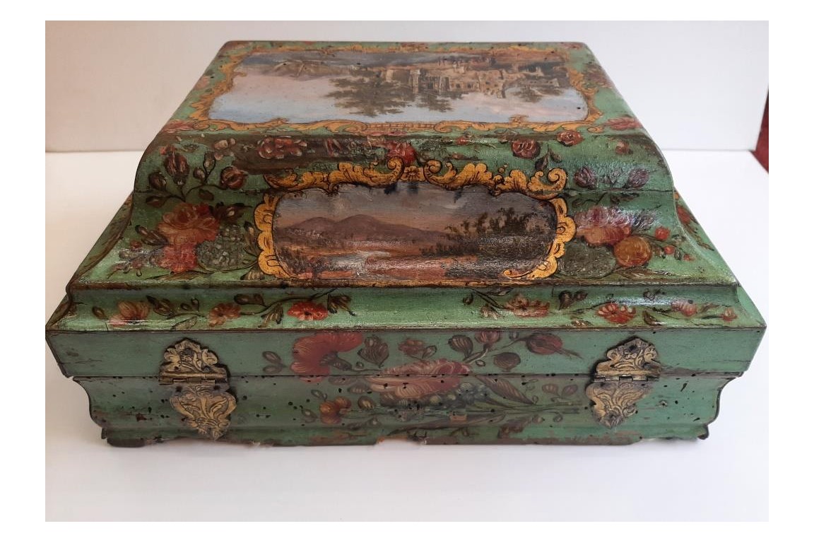 Wig box, 18th century