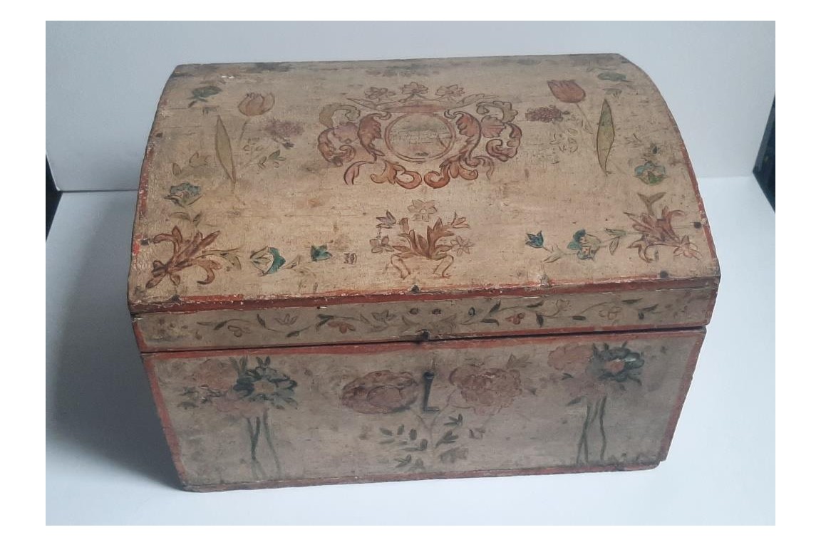 Wooden box, 18th century