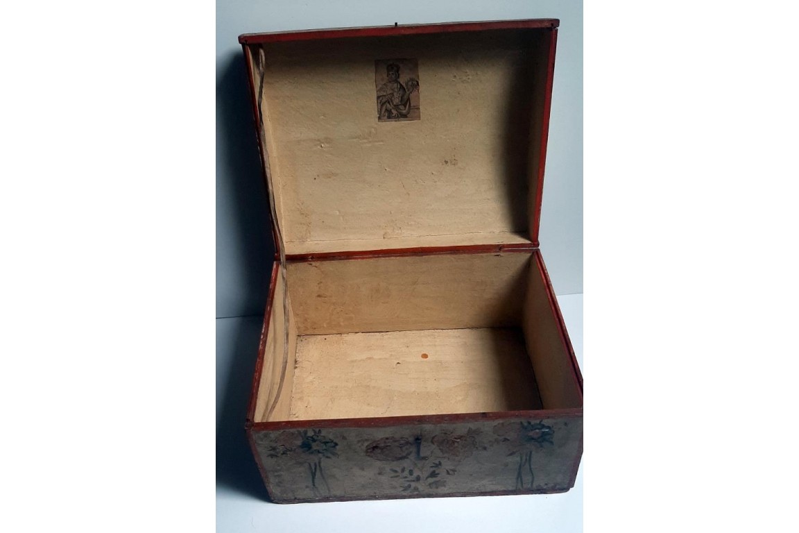 Wooden box, 18th century