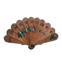 Wood, doll fan circa 1900