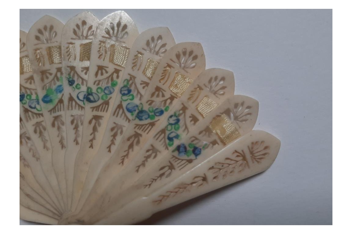 Miniature fan, 19th century