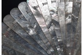 Chinese mother of pearl, 19th century fan