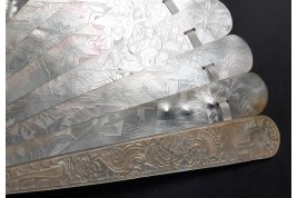 Chinese mother of pearl, 19th century fan