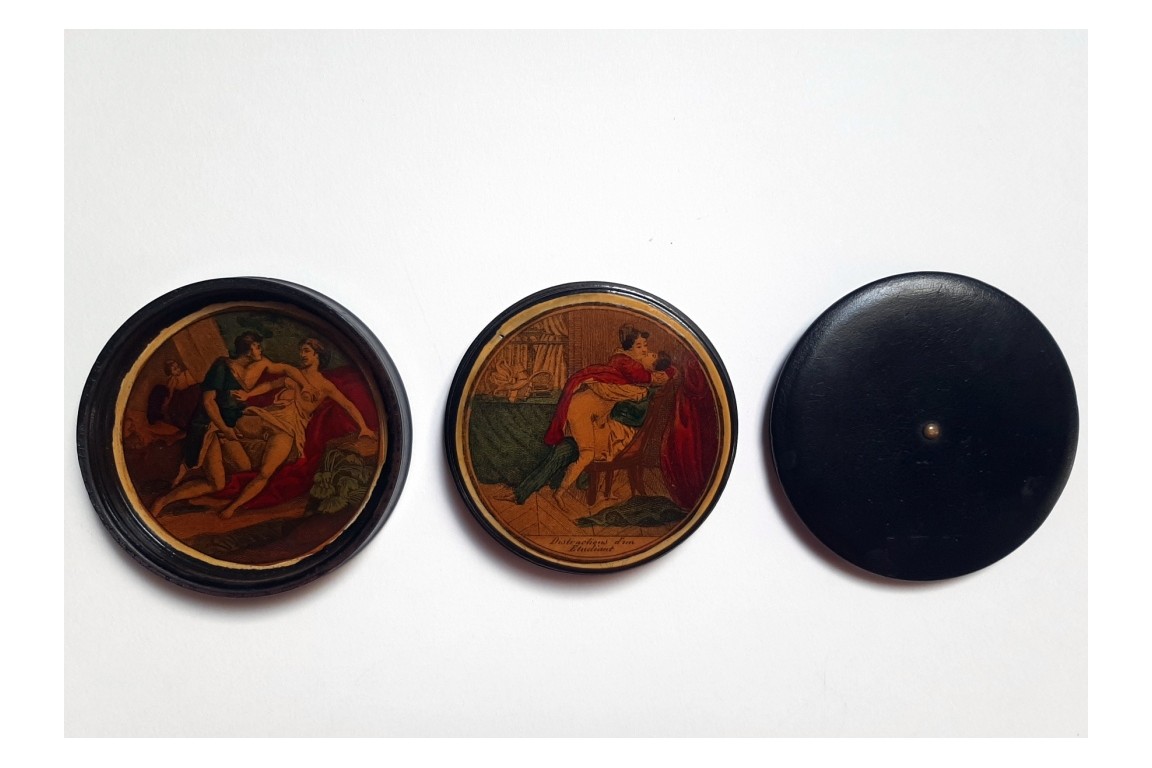 Curiosa, erotic snuffbox 19th century