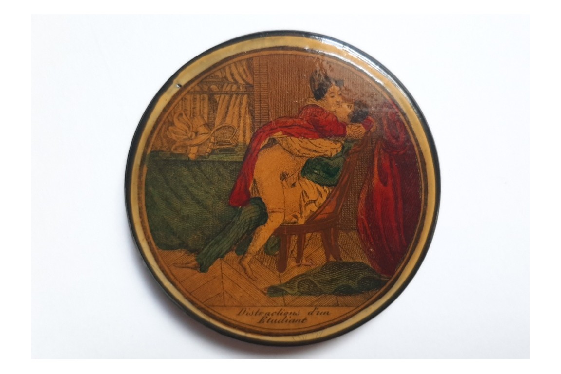 Curiosa, erotic snuffbox 19th century