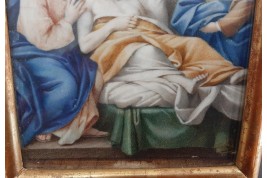 The death of Joseph, 18th-century painting.