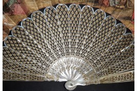 T-he Boyard dance, fan by Blanchard circa 1860