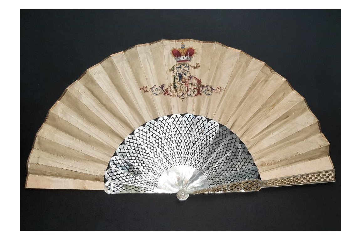 T-he Boyard dance, fan by Blanchard circa 1860