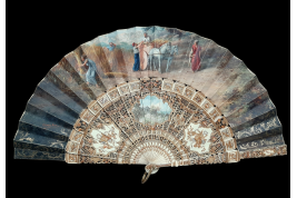 Wheat harvest time, early 20th century fan