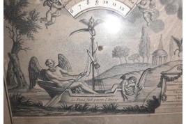 L'Amour et le Temps, calendrier perpétuel, vers 1810