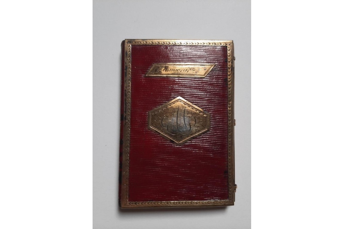 Souvenir notebook, 1817